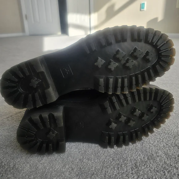 Dr. Martens Black Leather Boots - Picture 6 of 10